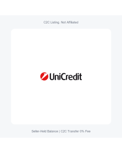 【EN Template】: UniCredit (Italy) | Balance: 8.7 EUR (P2P Transfer)