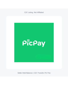 【EN Template】: PicPay | Balance: 54 BRL (P2P Transfer)