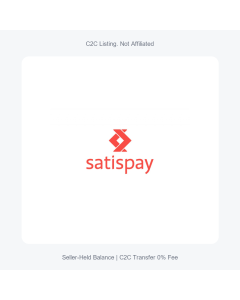 【EN Template】: satispay | Balance: 8.7 EUR (P2P Transfer)