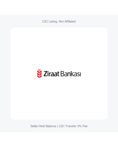 【EN Template】: Ziraat Bank (Turkey) | Balance: 442 TRY (P2P Transfer)